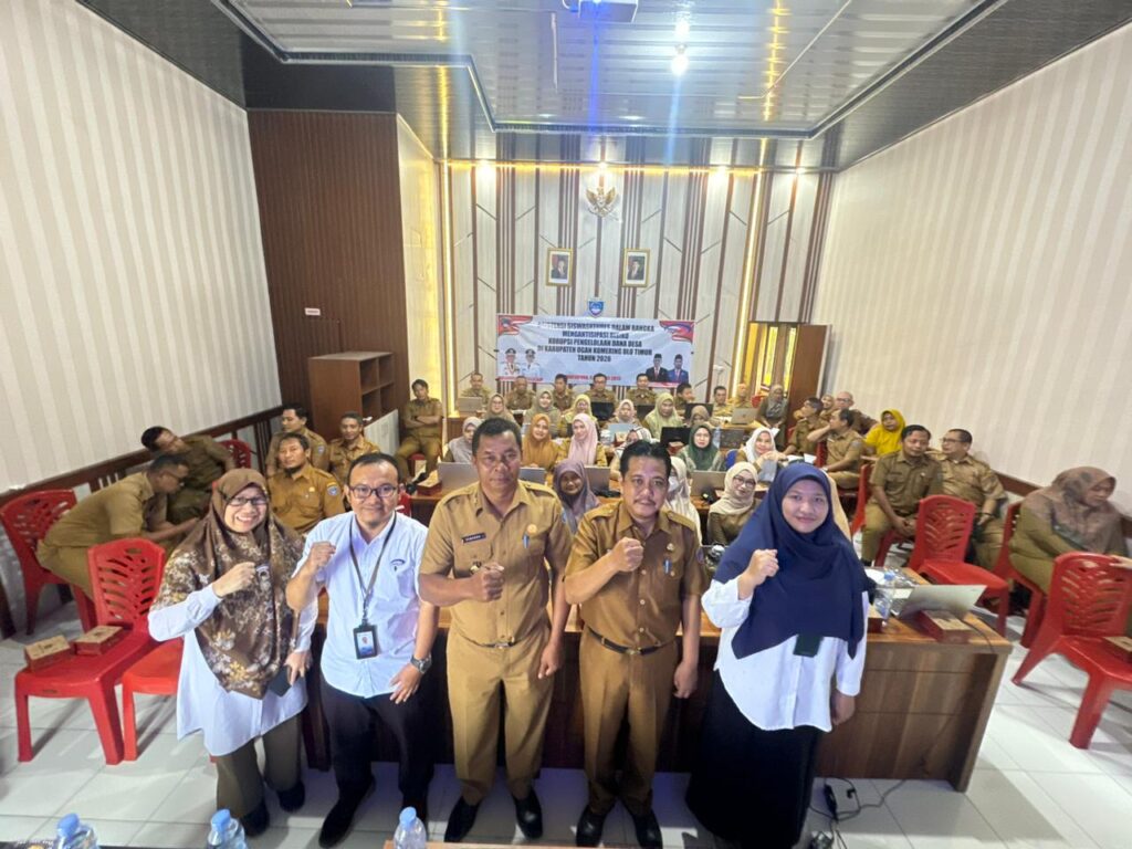 Inspektorat OKU Timur Gelar Asistensi SISWASKEUDES untuk Antisipasi Risiko Korupsi Dana Desa